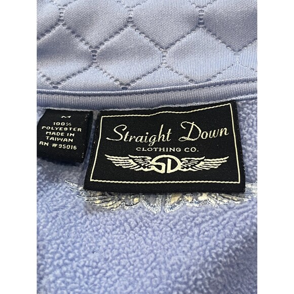 Straight Down Clothing Company Light Blue Sport Jacket, Size M - Picture 8 of 8